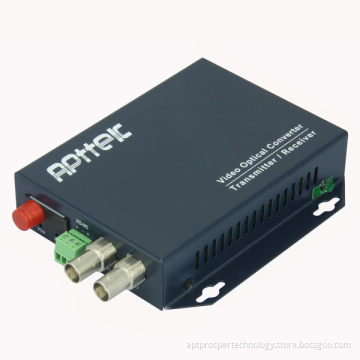 2-channel video optic transmitter